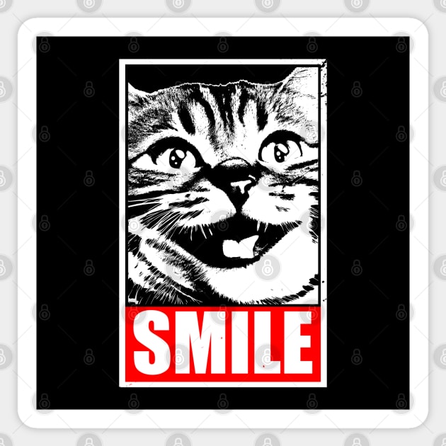 Funny Cute Cat Meme Gift For Cat Lovers Sticker by BoggsNicolas